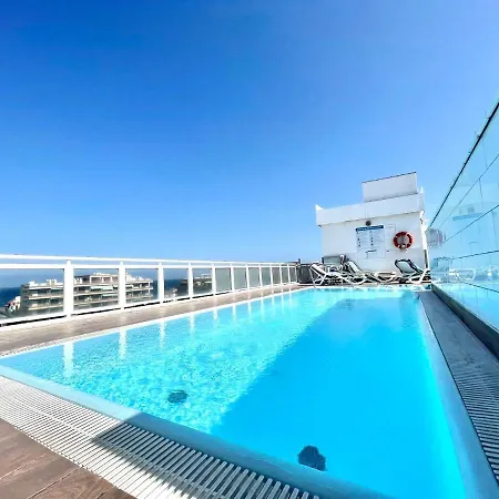 Studio With Balcony, Wifi And Rooftop Pool In Puerto De La Cruz * 푸에르토 드 라 크루즈