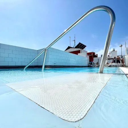 아파트 Studio With Balcony, Wifi And Rooftop Pool In Puerto De La Cruz