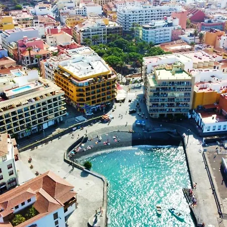Studio With Balcony, Wifi And Rooftop Pool In Puerto De La Cruz 아파트 푸에르토 드 라 크루즈