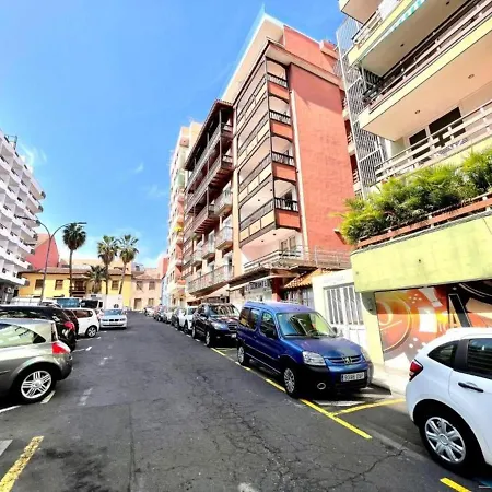 Studio With Balcony, Wifi And Rooftop Pool In Puerto De La Cruz 아파트 *