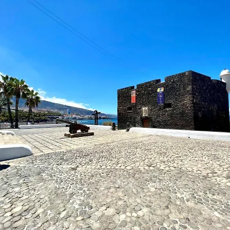 Studio With Balcony, Wifi And Rooftop Pool In Puerto De La Cruz 아파트 *